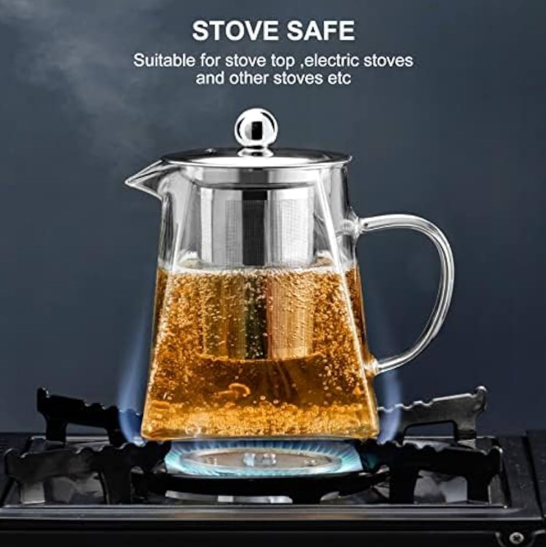 GLASS TEAPOT