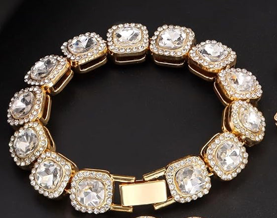 Square Up Tennis Bracelet